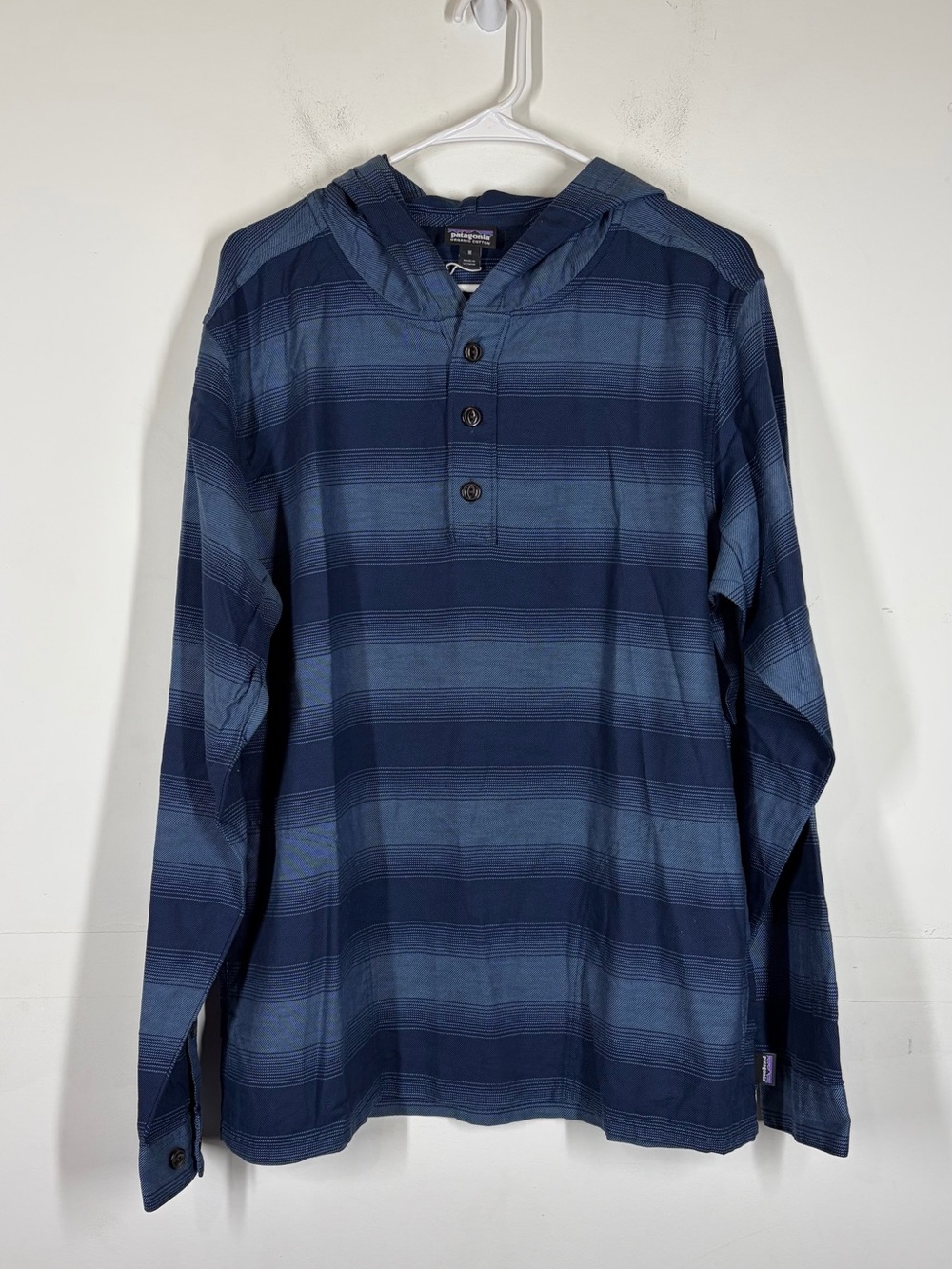Patagonia Lightweight Fjord Flannel Hoody Men’s Size Medium